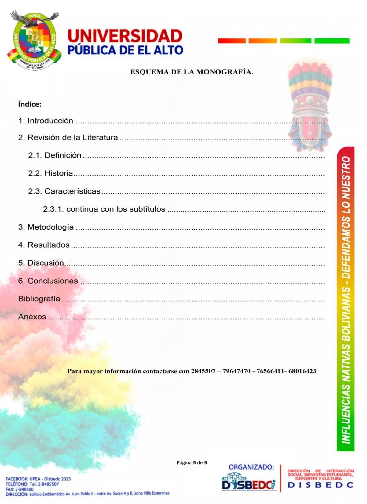 CONVOCATORIA A LA XVIII ENTRADA FOLKLÓRICA 2026
