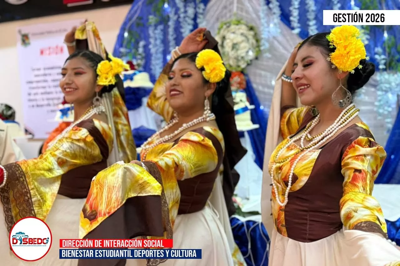 El Ballet Folklórico UPEA engalanó la Sesión de Honor de la Carrera de Economía