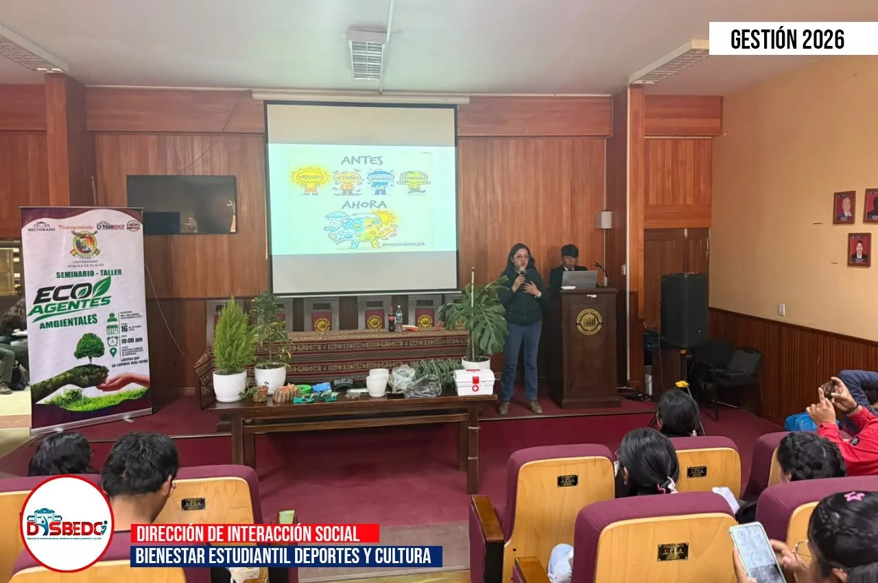 UPEA PROMUEVE LA CONCIENCIA AMBIENTAL CON LOS ECOAGENTES AMBIENTALES