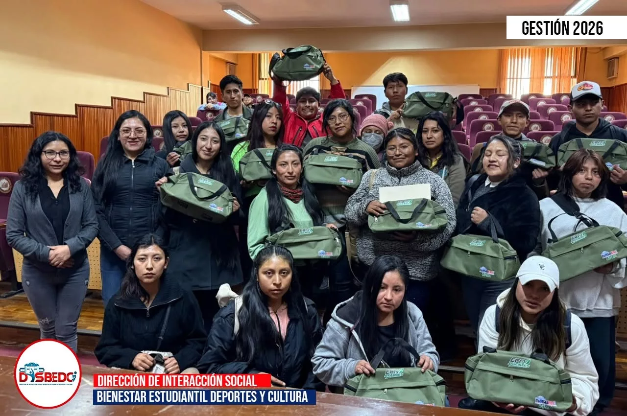UPEA PROMUEVE LA CONCIENCIA AMBIENTAL CON LOS ECOAGENTES AMBIENTALES